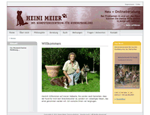 Tablet Screenshot of heinimeier.com